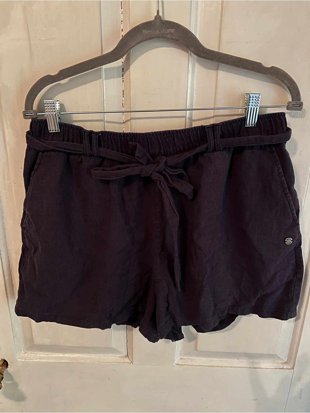 Drawstring Navy Blue Shorts